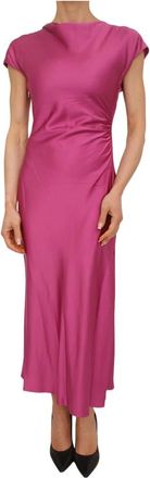 Liu Jo Abito lungo in raso - - Dresses - Donna - Rosa - XL