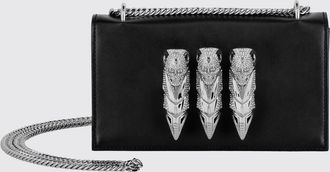 Philipp Plein Borsa in pelle con strass