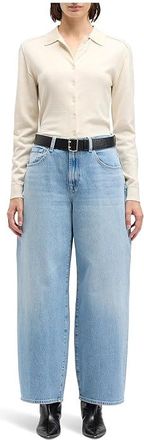 7 For All Mankind Bonnie Curvilinear Womens Jeans Seabreeze : 28 30, Cotton/Denim/Elastane