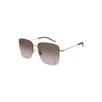 Saint Laurent Dames, Accessoires, Geel, Maat: 58 MM Nylon