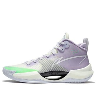 Li-Ning Superlight White Purple Green ABAS027-5