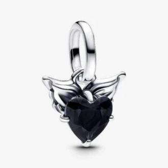Pandora Ladies Winged Heart Mini Dangle Charm
