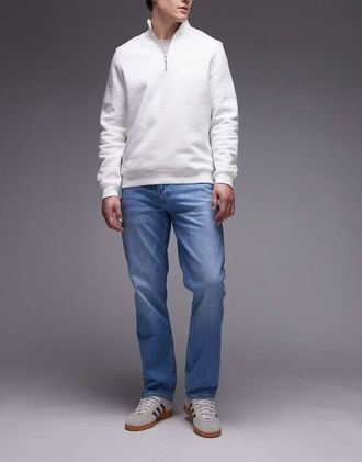 Lee Mango - Jeans dritti lavaggio azzurro-Blu