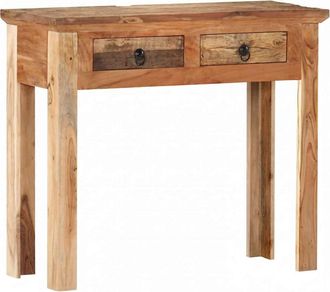 vidaXL Vidaxl - Mesa Consola Madera De Acacia Y Madera Reciclada 90,5x30x75cm