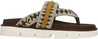Mou Su&egrave;de Sandalen - Dames - Slippers - Veelkleurig - 39 EU - Su&egrave;de - Schoenen