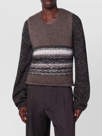 Our Legacy knitted waistcoat long sleeves