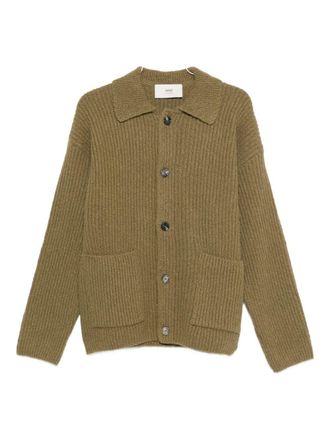 Ami Ribbed Knit Cardigan