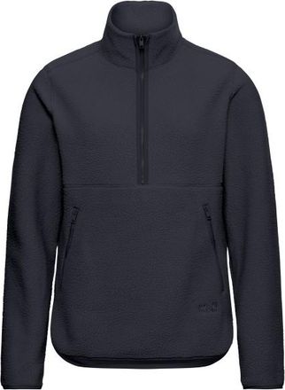 Jack Wolfskin Lite Curl Halfzip Fleecepullover f&uuml;r Damen | blau