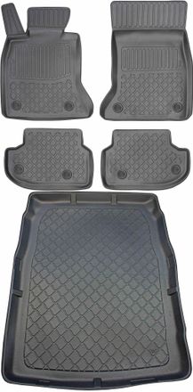 OEM Juego De Alfombrillas Para Coche Y Alfombrilla Para Maletero Para Bmw Serie 5 F10 Sed&aacute;n (2013-04.2017)