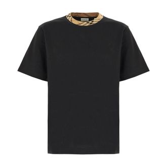 Burberry Heren, Tops, Zwart, Maat: XL