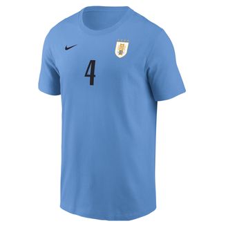Nike Ronald Ara&uacute;jo Uruguay Nike Mens Soccer T-Shirt in Blue | M11332P375FNRA-VBL