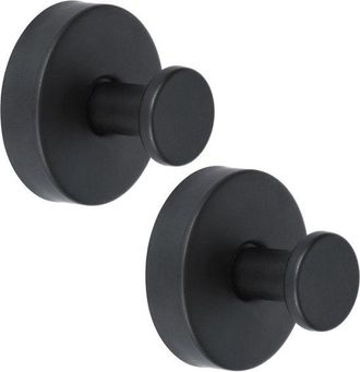 No Brand Ganchos Con Ventosa Para Ducha Y Ba&ntilde;o - Ganchos Para Toallas Para Azulejos, Espejos Y Cocinas (2 Unidades)