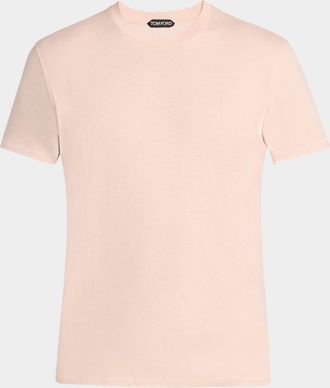 Tom Ford Mens Cotton Crewneck T-Shirt