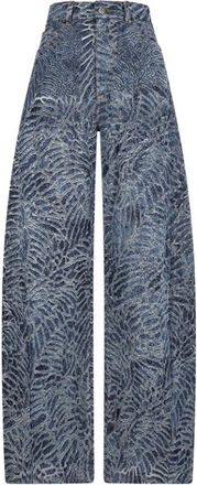 Giuseppe Di Morabito Wide Jeans, female, Blue, Size: 2XS Wide Jeans