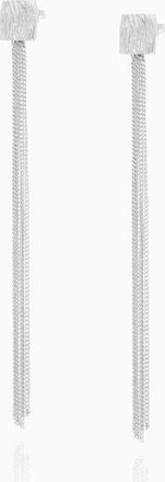 Federica Tosi Earring Long Daisy Silver