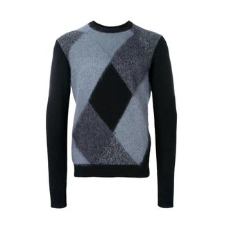 Emporio Armani Heren, Truien, Veelkleurig, Maat: 2XL Wol