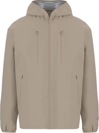 Save The Duck Nylon Jas met Capuchon - Heren - Zomerjassen - Beige - XL - Nylon - Jassen