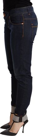 Acht Washed Low Waist Skinny Womens Trouser