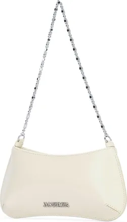 Jacquemus Le Petit Bisou Chaine Shoulder Bag - Beige