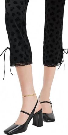 Free People Womens Paige Slingback Heels In Black