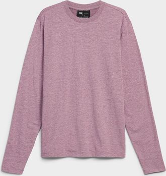 Le 31 Mens Solid long-sleeve T-shirt