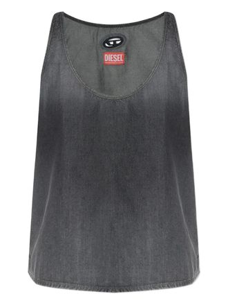 Diesel Tanktop met logo - Grijs