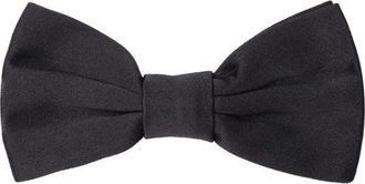 Dolce & Gabbana Zwarte Zijde Vlinderdas