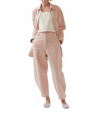 Foemina Edith Epitomise Relaxed Pant In Marshmallow