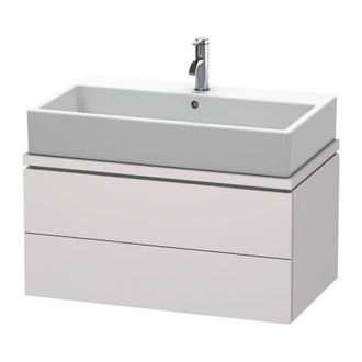 Duravit Mueble Bajo Lavabo L-cube 820x477x400mm Blanco Lila Satinado