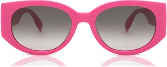 Alexander McQueen AM0330S 006 Womens Sunglasses Pink Size 54 - Free RX Lenses - Free RX Lenses