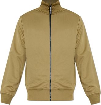 Palm Angels Turtleneck Sweatshirt - Heren - Vesten met rits - Groen - S - Hoodies & sweatvesten