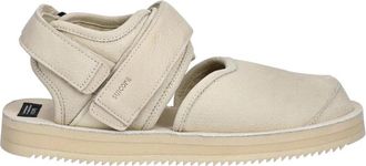 Suicoke Bita-2-L Sandalen - Dames - Sandalen - Beige - 36 1/2 EU - Leer - Schoenen