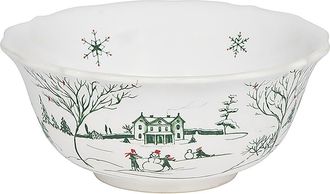 Juliska Country Estate Winter Frolic Ice Cream Bowl in Evergreen at Nordstrom