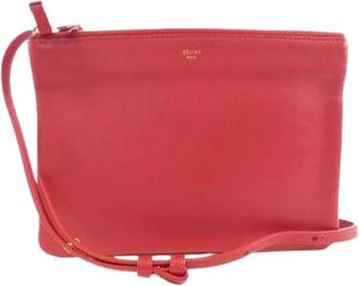 Celine Pre-owned Cross Body Bags, female, Red, Size: ONE SIZE Pre-owned Vintage Cross Body Bag