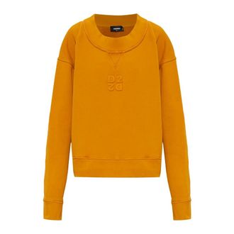 Dsquared2 Donna, Felpe, Arancione, 2Xs, new