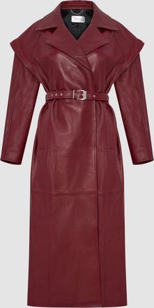 PRITCH Trenchcoat Wine Red