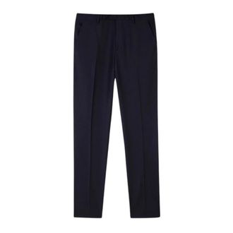 Paul Smith Slim-Fit wollen A Suit To Travel In pantalon - Heren - Broeken - Blauw - Maat: W30 Wol