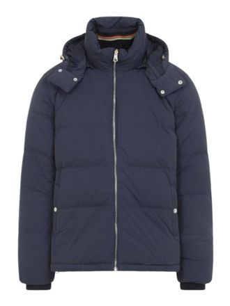 Paul Smith Navy Blue Quilted Jacket