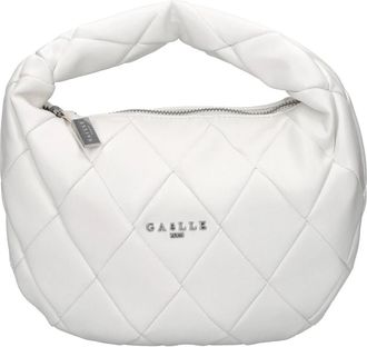 Ga&euml;lle Paris Faux Leather Handbag - Dames - Handtassen - Wit - ONE Size - Leer - Tassen