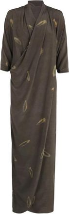 Cortana Mali Jurk - Dames - Maxi kleedjes - Groen - S - Kleedjes