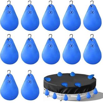 OEM Bolsas De Agua De Alta Resistencia Para Cubiertas De Piscina, 12 Pesas Para Cerramientos De Piscinas Enterradas, Accesorios Para Cubiertas De Piscina,