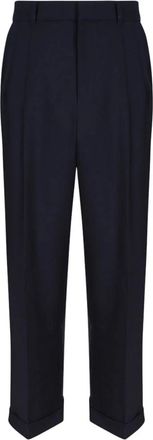 Casablanca Broeken, Heren, Blauw, M, Stijlvolle Broeken