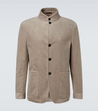 Ermenegildo Zegna Conte cotton and cashmere corduroy jacket