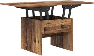 vidaXL Coffee Table Old Wood 55 x 54.5 x 45 cm Engineered wood vidaXL