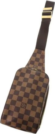 Louis Vuitton Pre-owned Canvas Belt Bag - unisex - Vintage Heuptassen - Bruin - ONE Size - Vintage