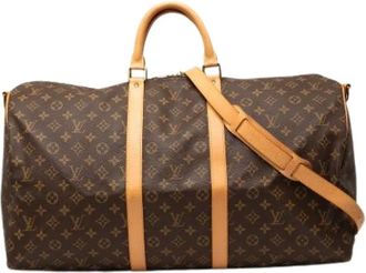 Louis Vuitton Pre-owned Keepall Bandouliere 55 - - Pre-owned - Donna - Marrone - ONE SIZE