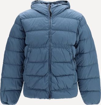 C.P. Company C. P. COMPANY Goggle Hooded Jacket in Chrome-R Male S