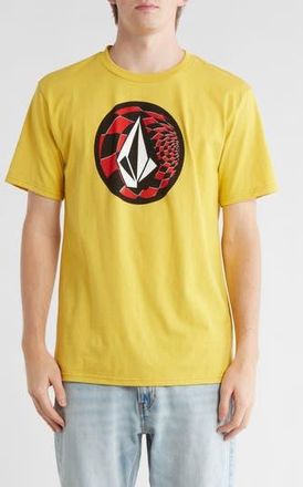 Volcom Crisp Stone Fill Graphic T-Shirt in Seedy Yellow at Nordstrom Rack, Size Xx-Large