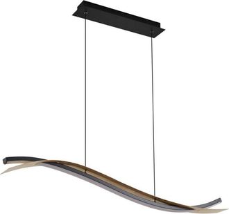 Lucande Lucande Lámpara colgante Alevia en Dorado de Metal