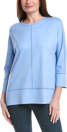 Jones New York 3/4-Dolman Sleeve Seamed Top